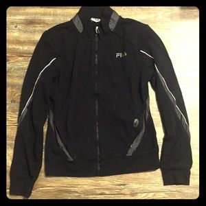 *FILA* Black Full Zip Jacket